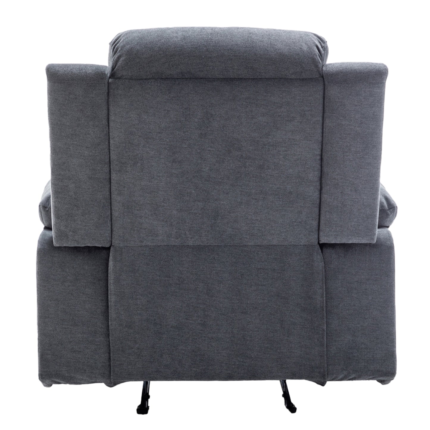Balor Recliner in Dark Gray Finish