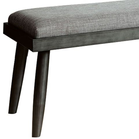 Vilhelm I Bench in Gray Finish