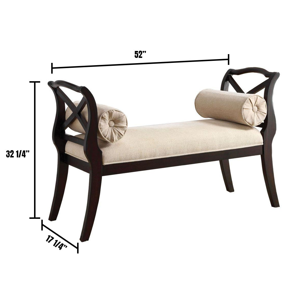 Philipsberg Bench in Espresso finish