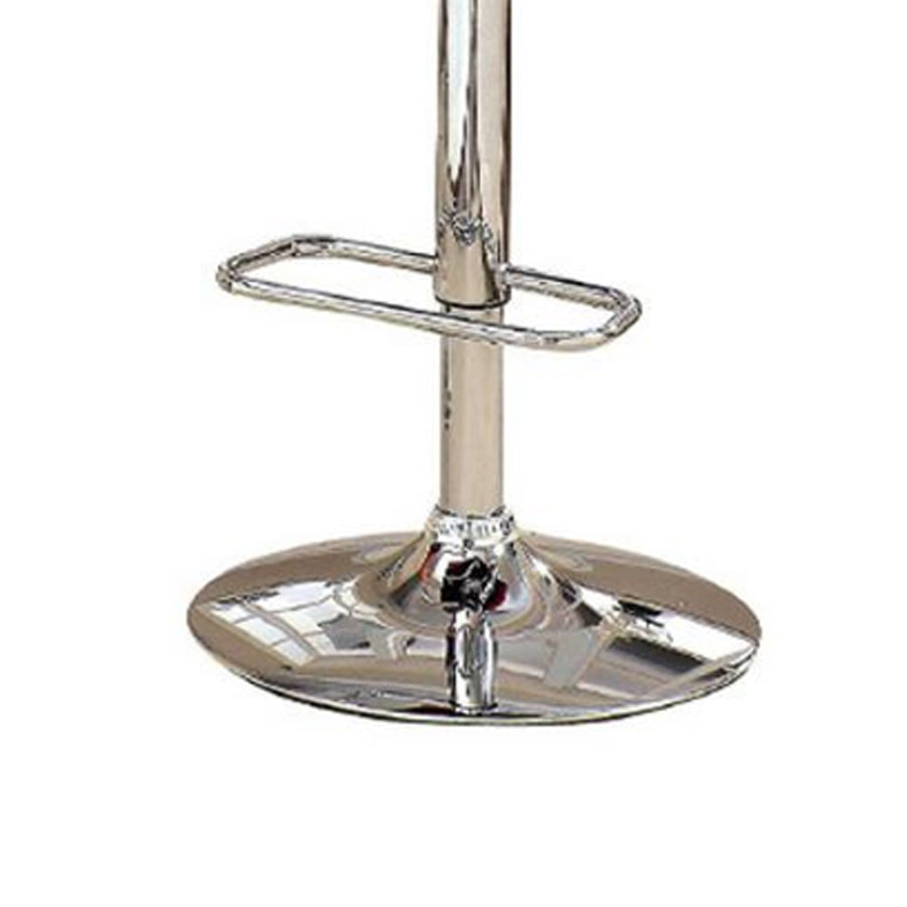 Corfu Bar Stool in Red finish