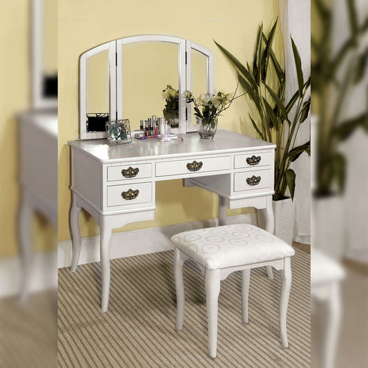 Ashland Vanity Table White