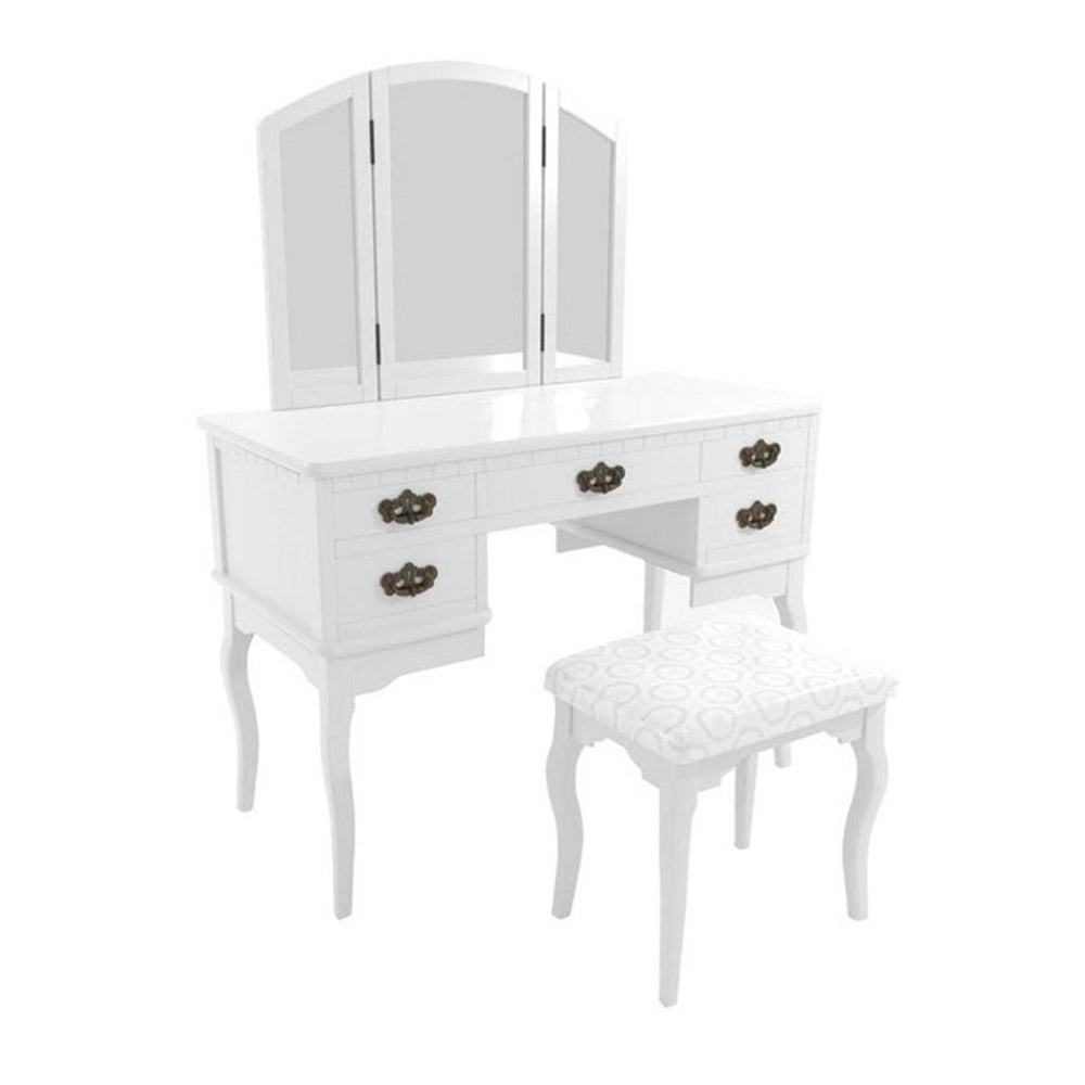Ashland Vanity Table White