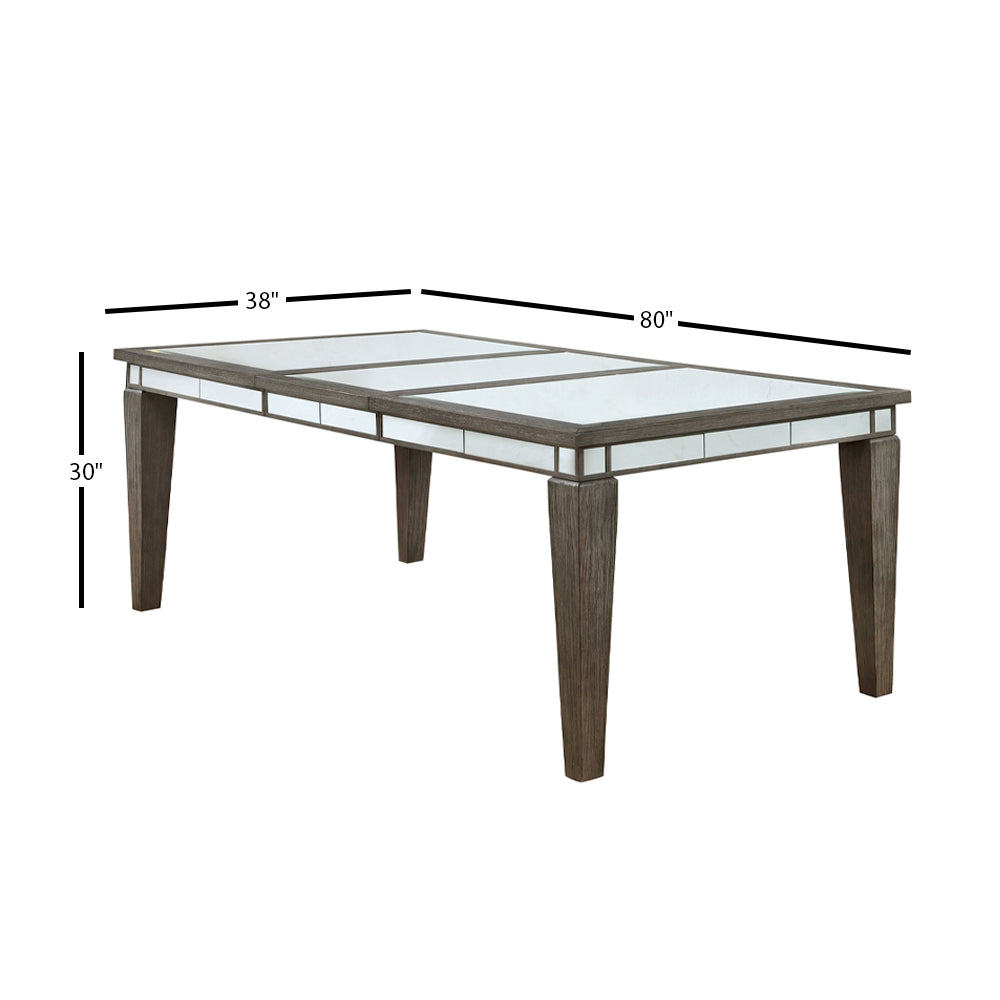 Sturgis Dining Table Dark Gray