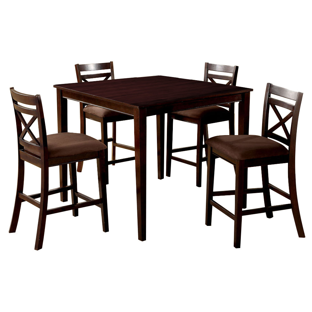 Weston I 5 Pc. Counter Ht. Table Set Espresso