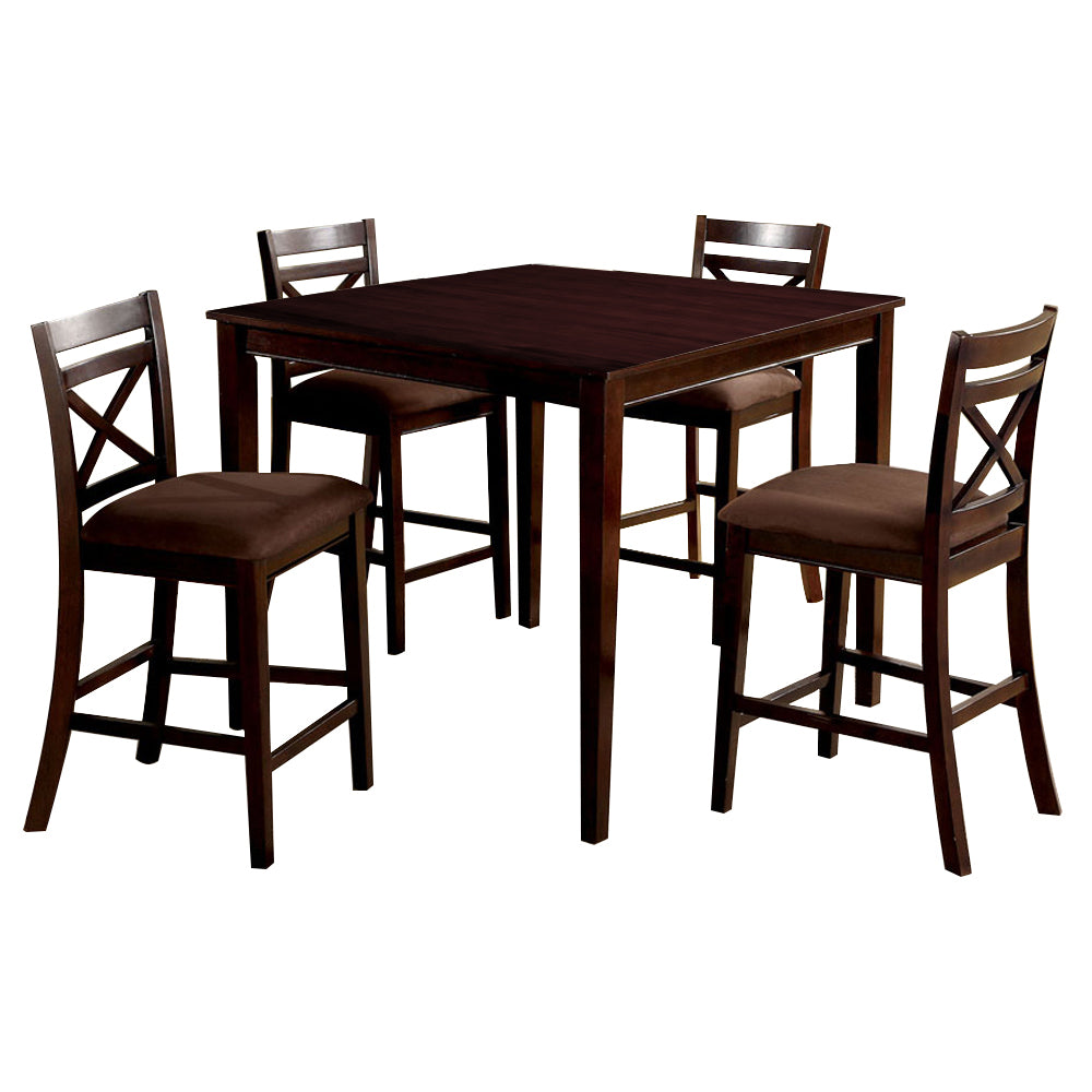 Weston I 5 Pc. Counter Ht. Table Set Espresso