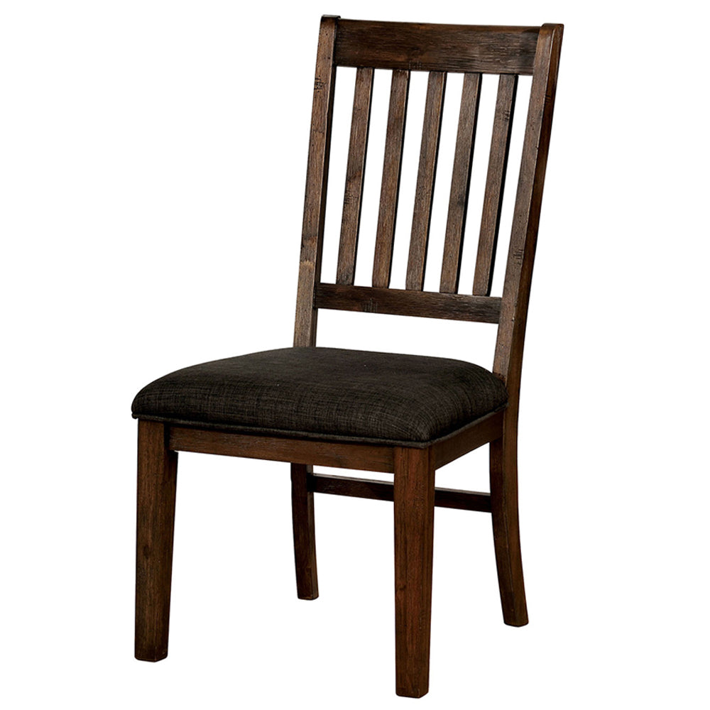 Scranton Side Chair (2/CTN) in Walnut finish