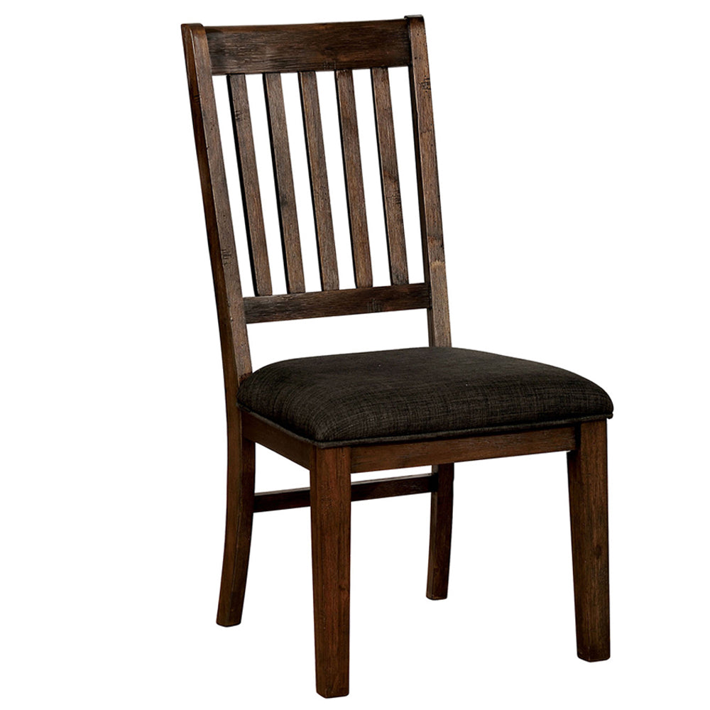 Scranton Side Chair (2/CTN) in Walnut finish