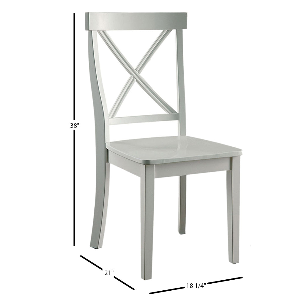 PENELOPE Side Chair (2/CTN) in White finish