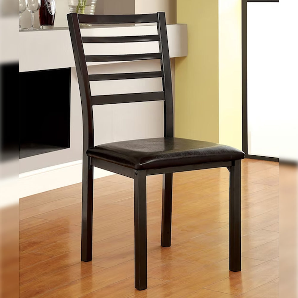 COLMAN 48" Dining Table in Black Finish