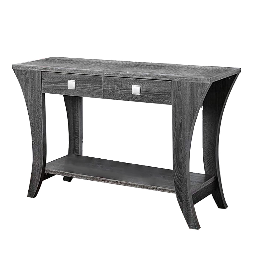 Amity Sofa Table in Gray finish