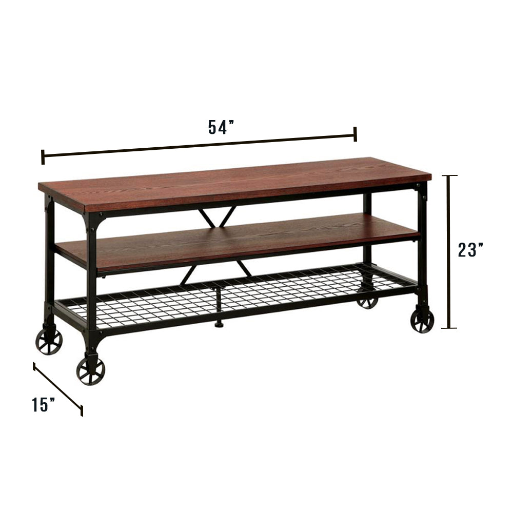 VENTURA II 54" TV Stand Medium Oak