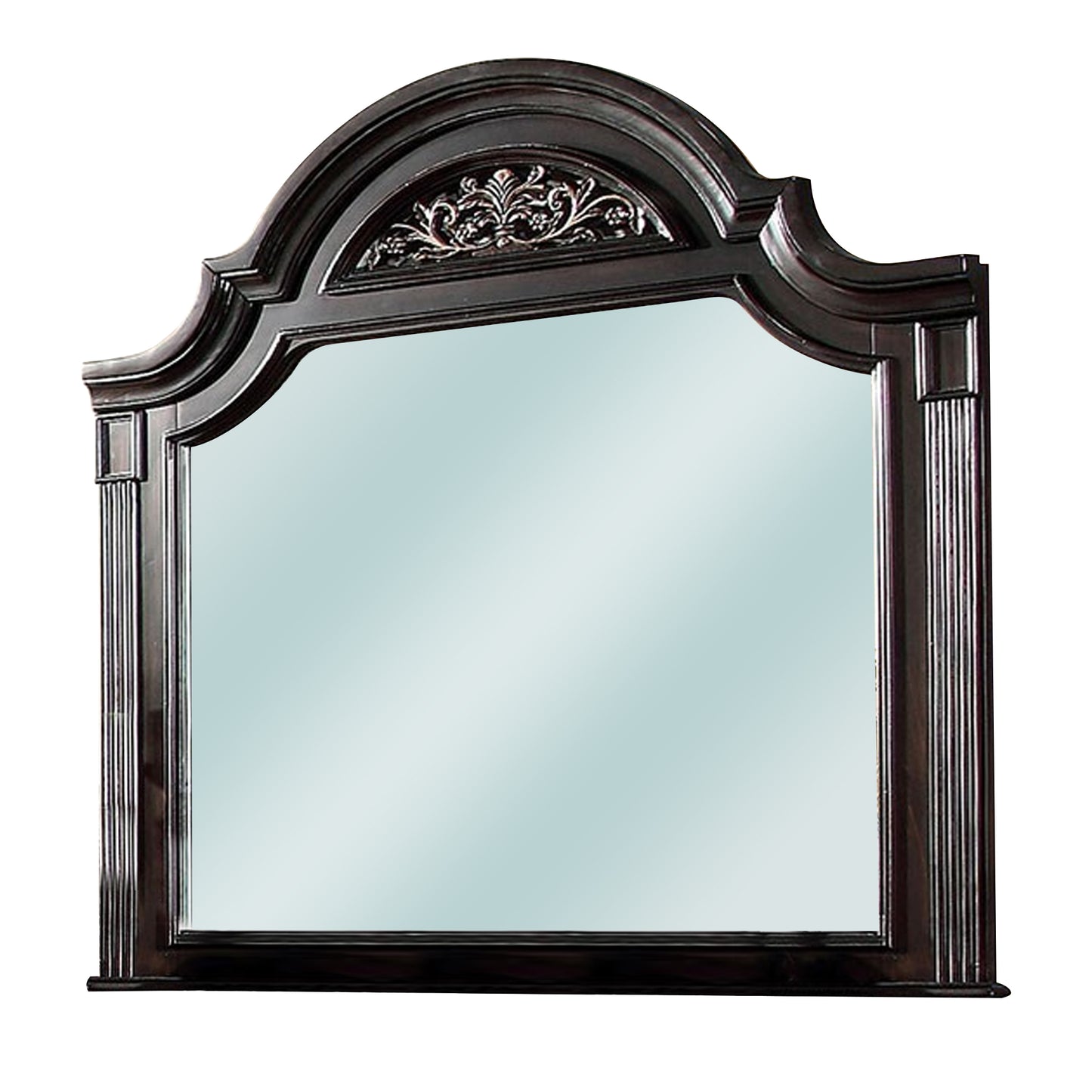 Syracuse Mirror in Dark Walnut finish