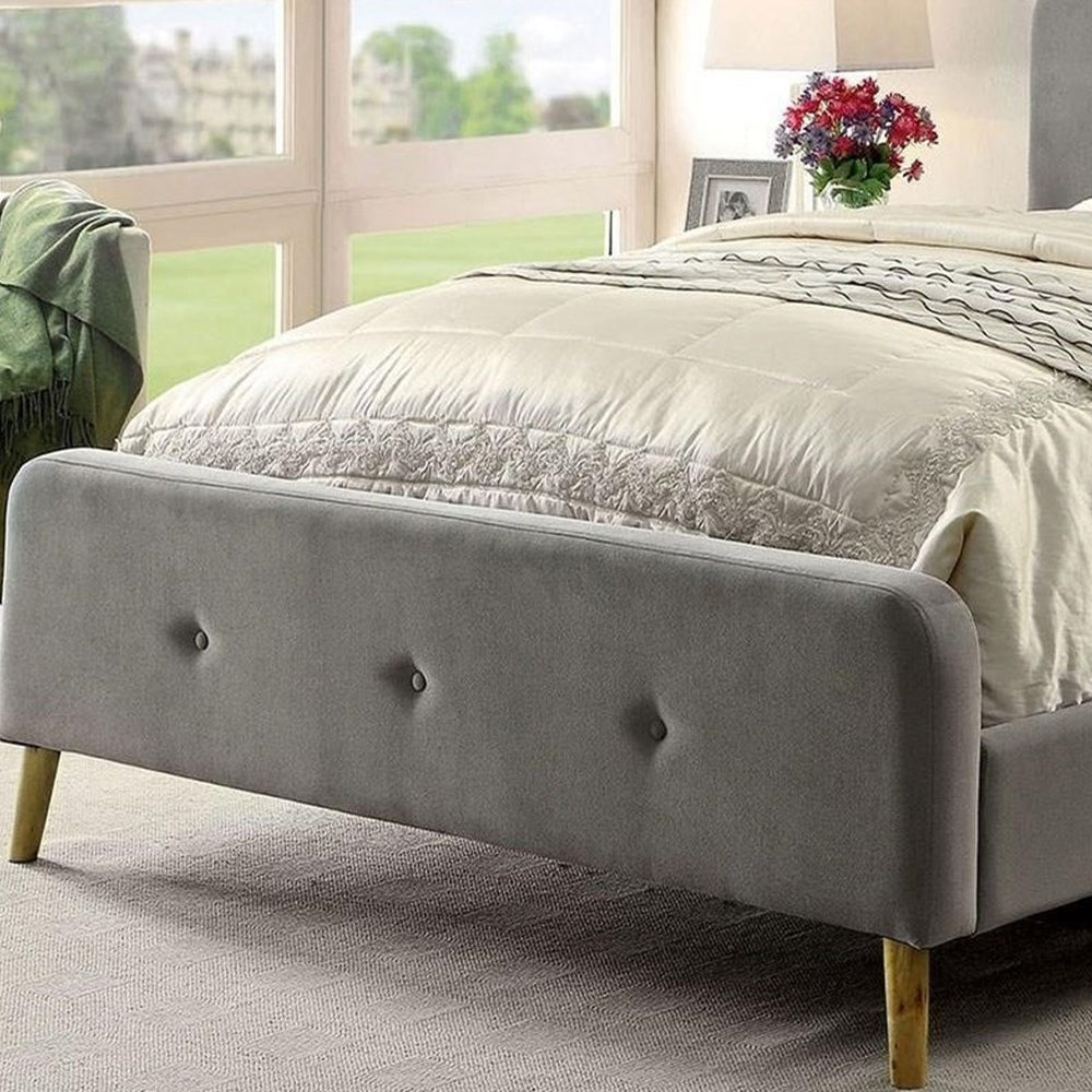 BARNEY Twin Bed Gray