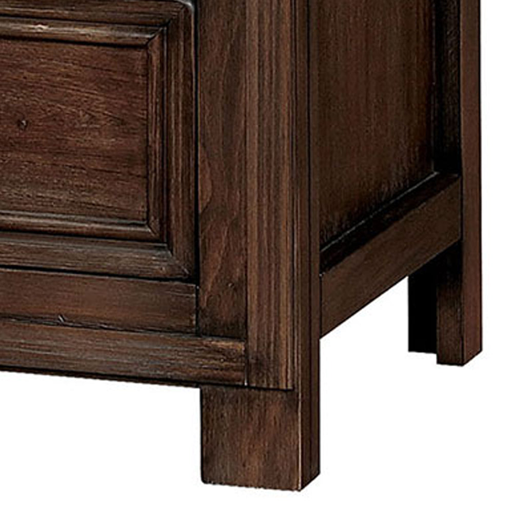 Tywyn Night Stand in Dark Oak finish