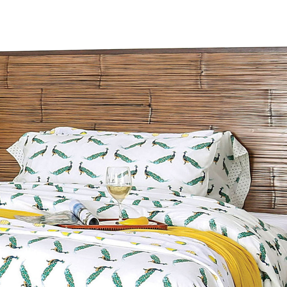 Covilha Queen Bed Antique Brown