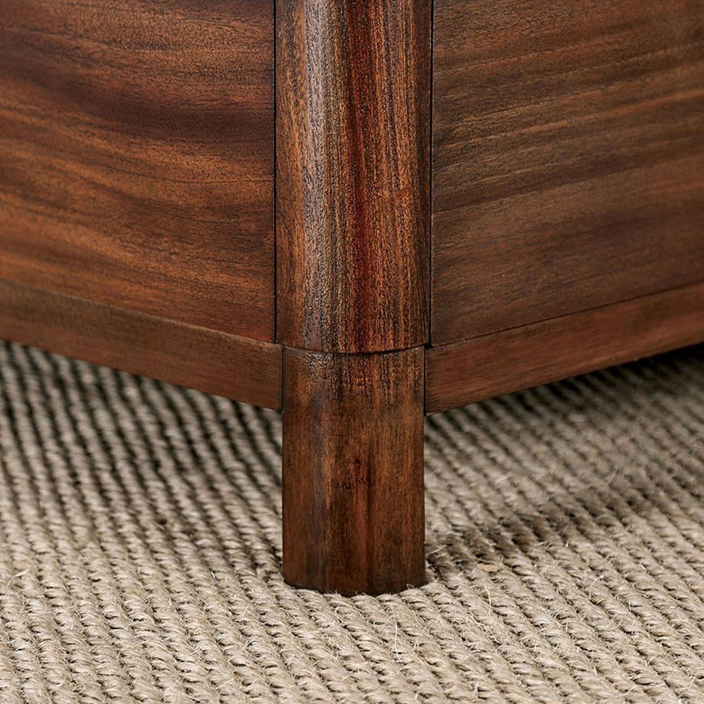 Covilha Queen Bed Antique Brown