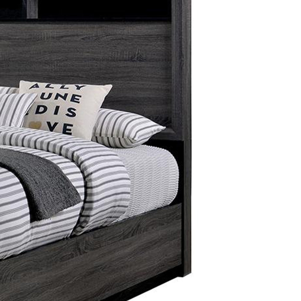 Conwy Cal.King Bed Gray