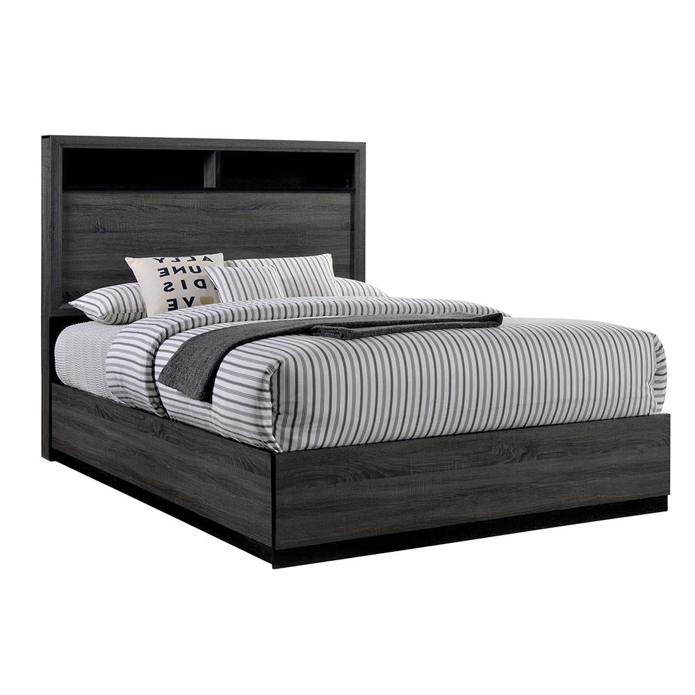 Conwy Cal.King Bed Gray