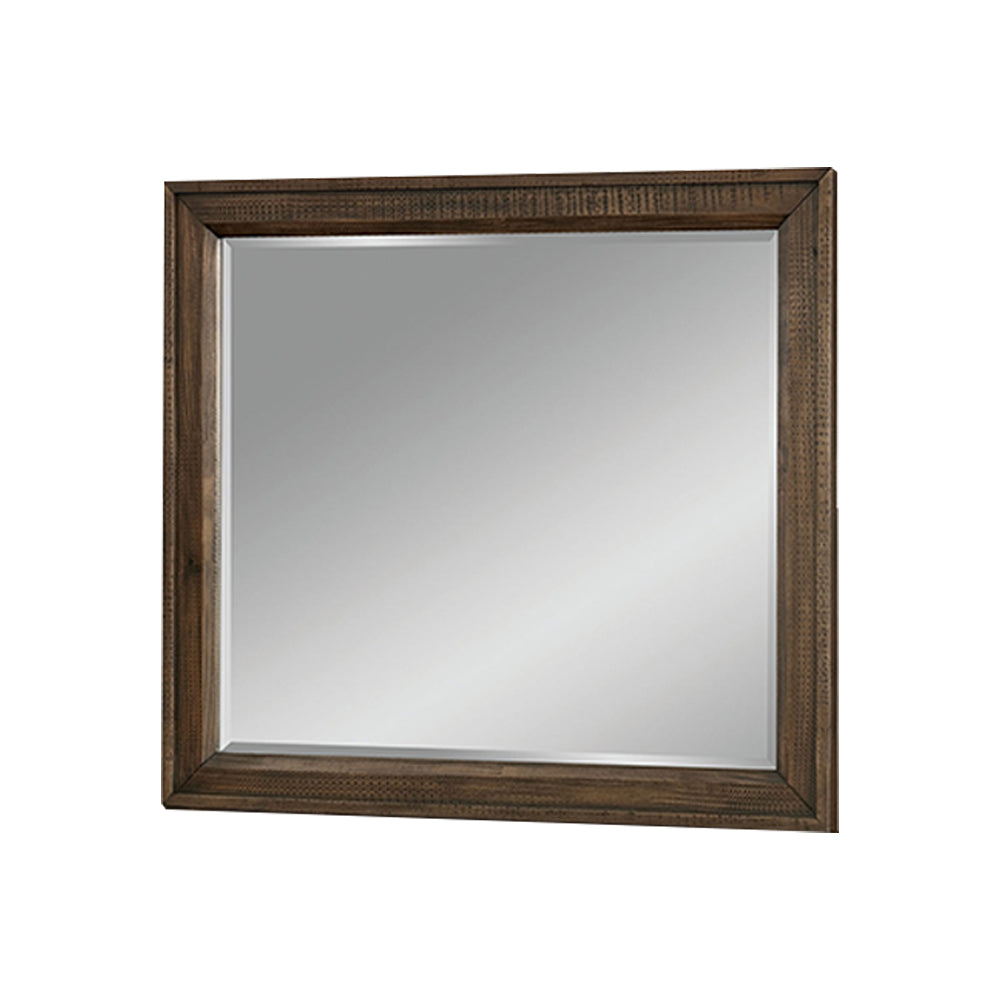 Agapetos Mirror in Walnut finish
