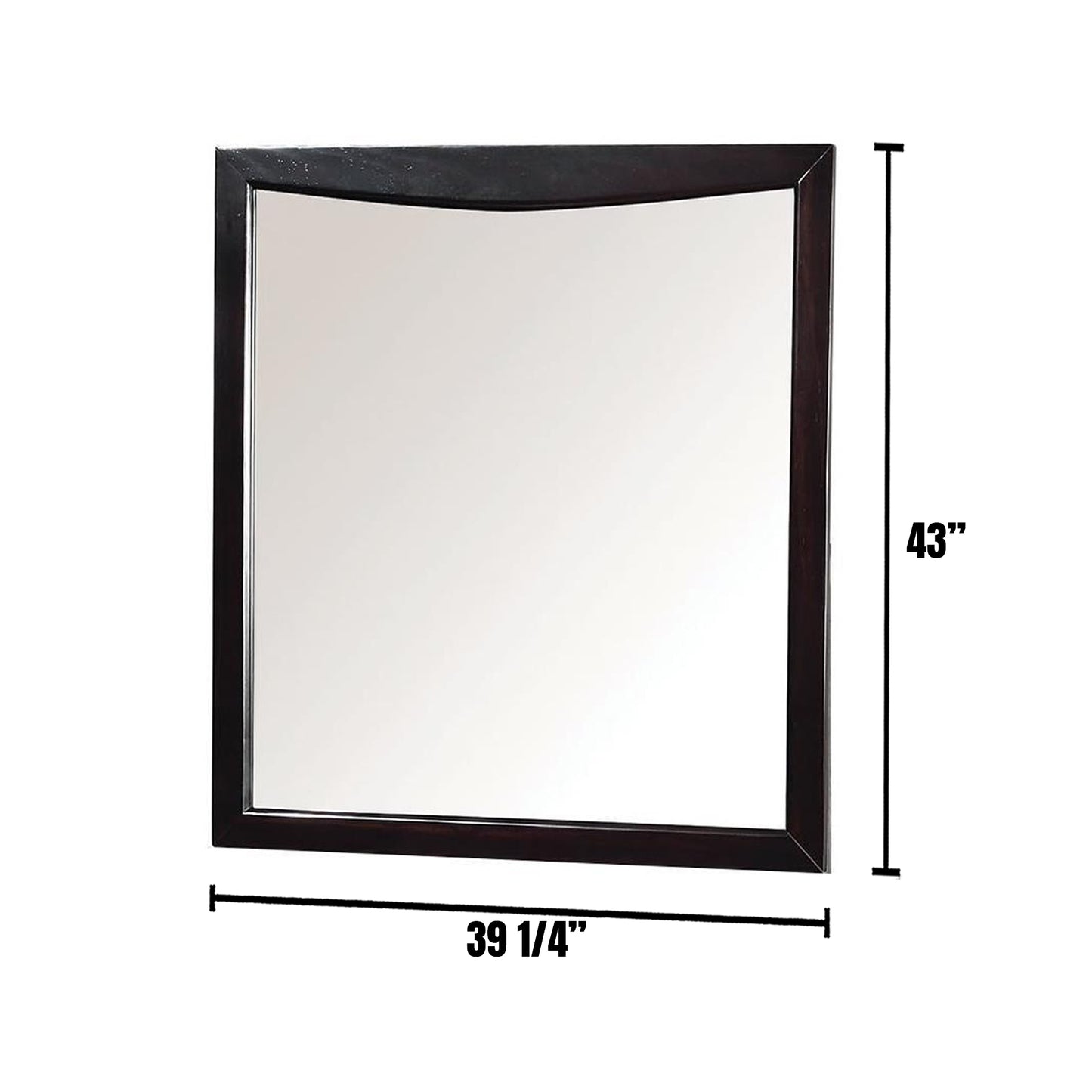 SNYDER Mirror in Espresso Finish