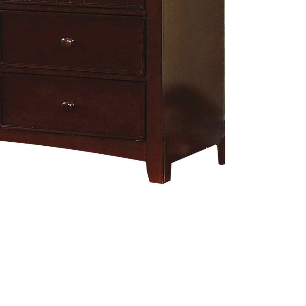 Corry Dresser in Dark Walnut finish