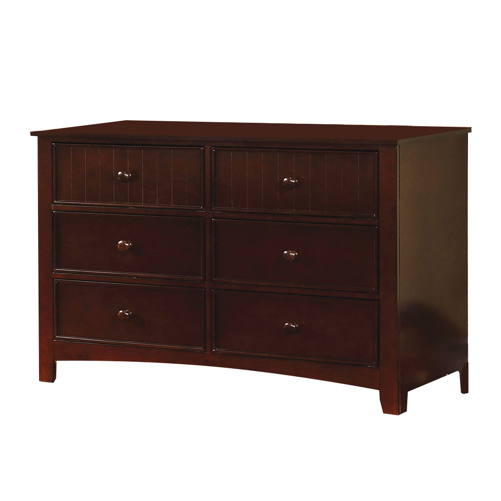 Corry Dresser in Dark Walnut finish
