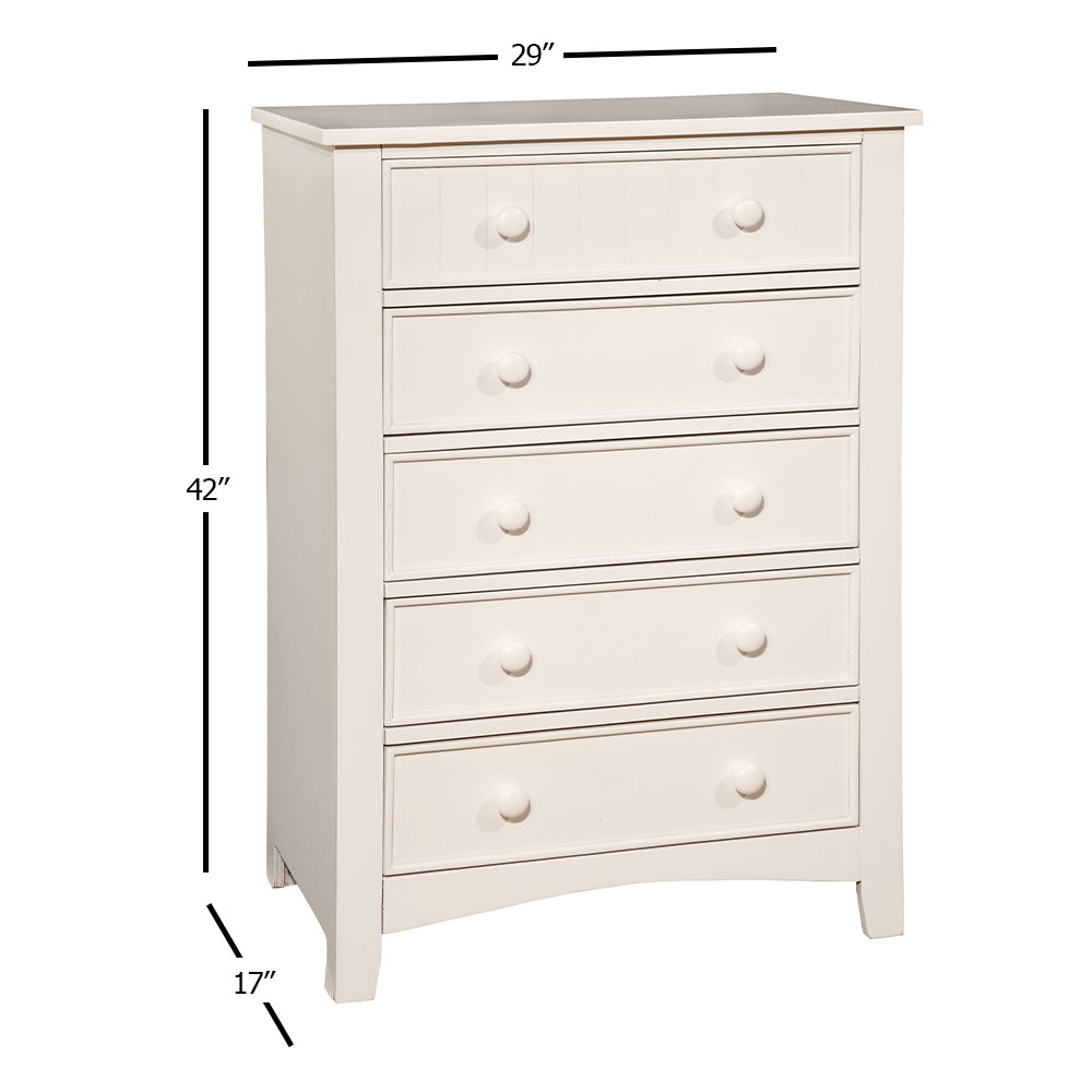 Corry Chest in White Finish