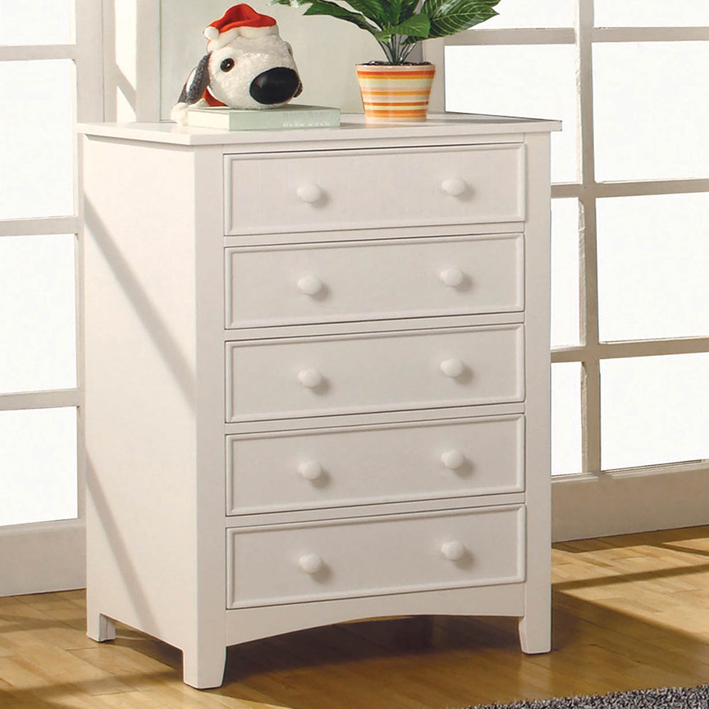 Corry Chest in White Finish