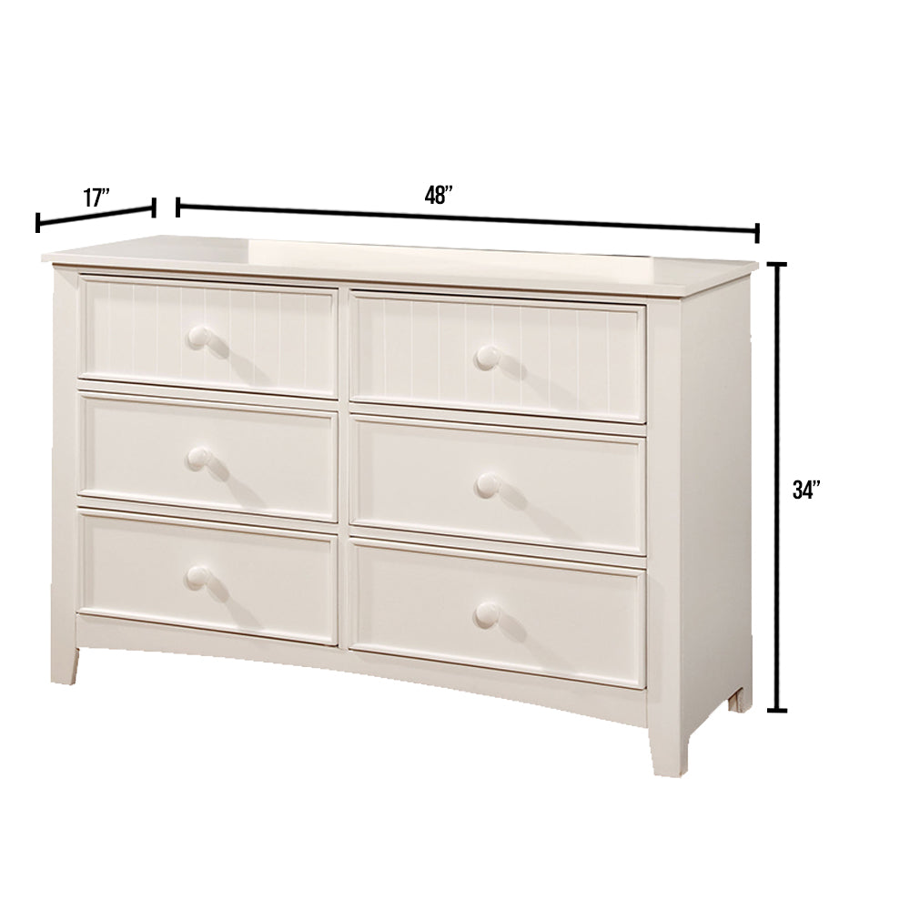 Corry Dresser in White finish