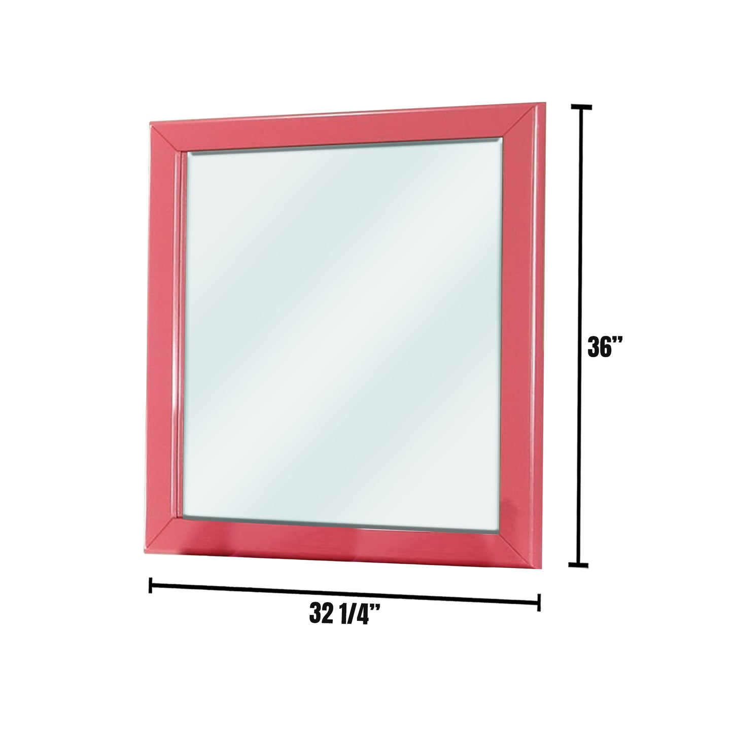 PRISMO Mirror in Pink finish
