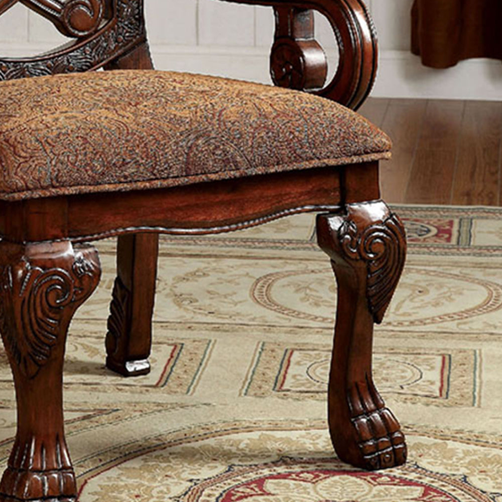 WYNDMERE Arm Chair (2/CTN) in Cherry finish