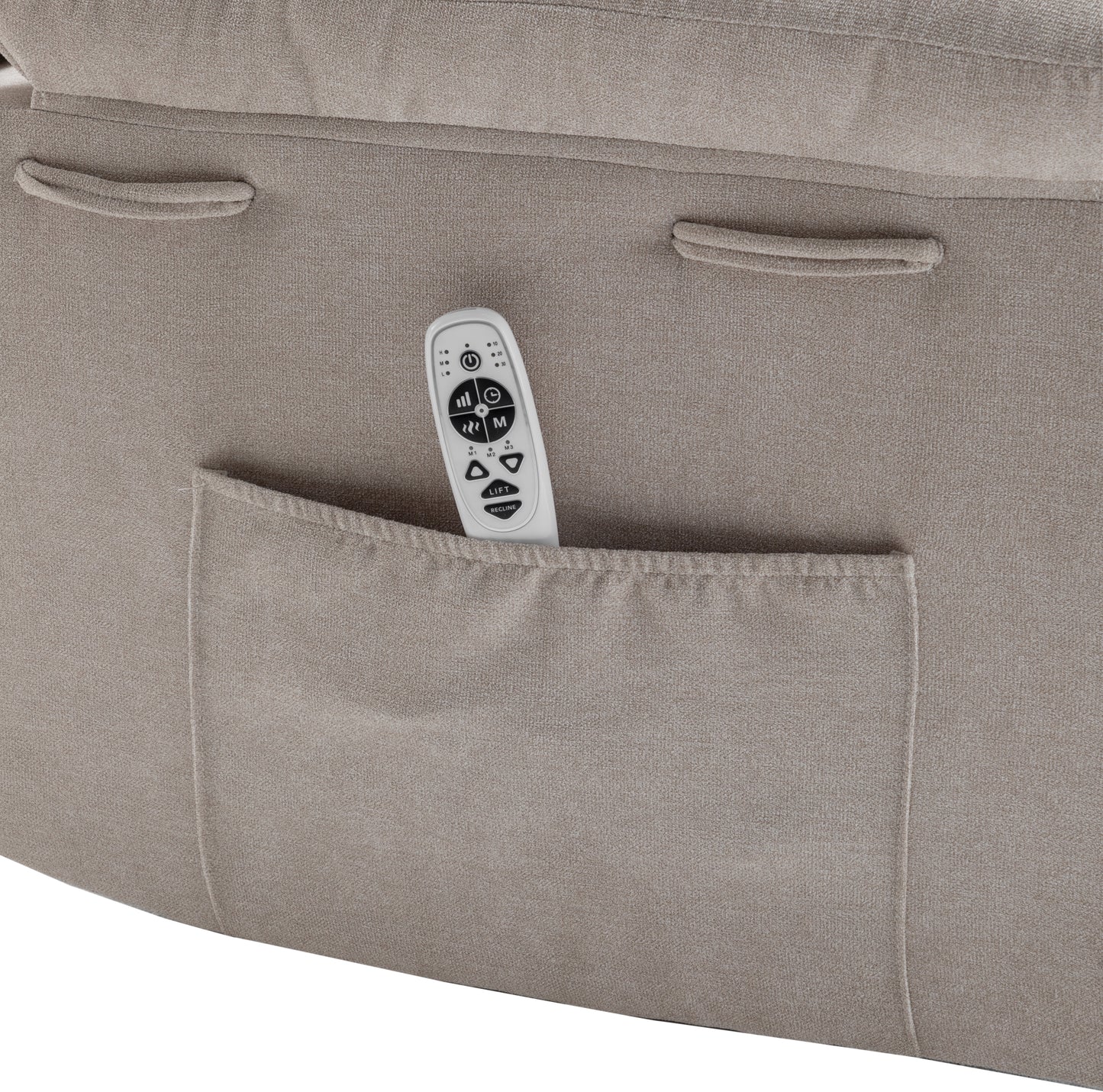 Power Recliner Chair with Adjustable Massage Function, Recliner Chair with Heating System for Living Room