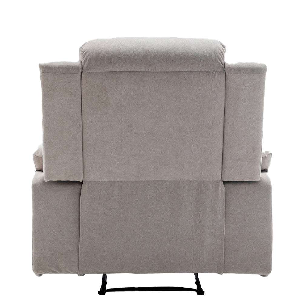 Julian Recliner in Beige Finish