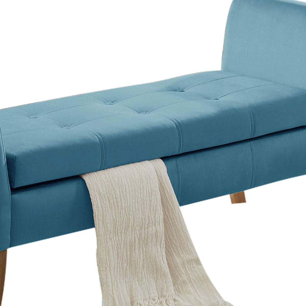 Finn Blue Bench with storage