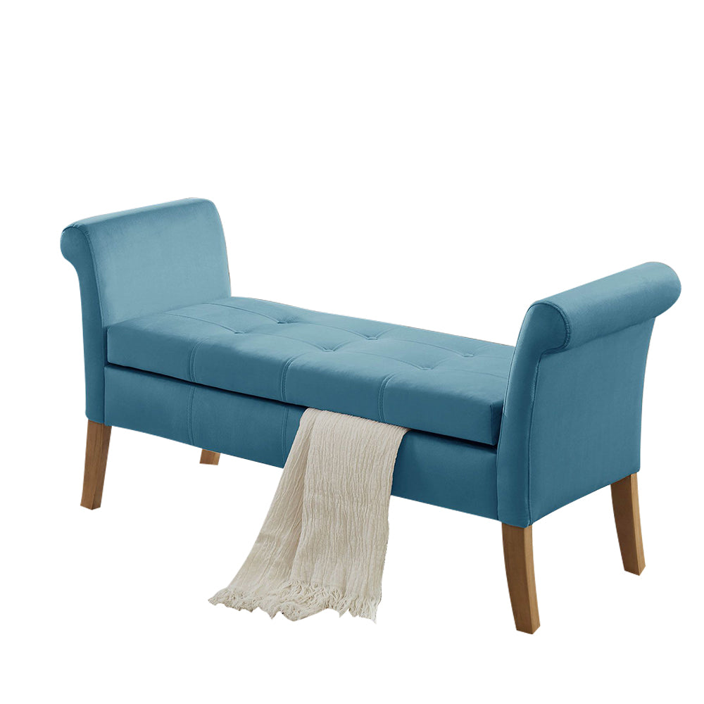 Finn Blue Bench with storage