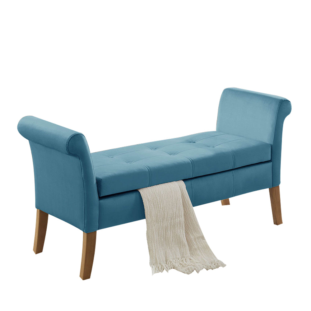 Finn Blue Bench with storage