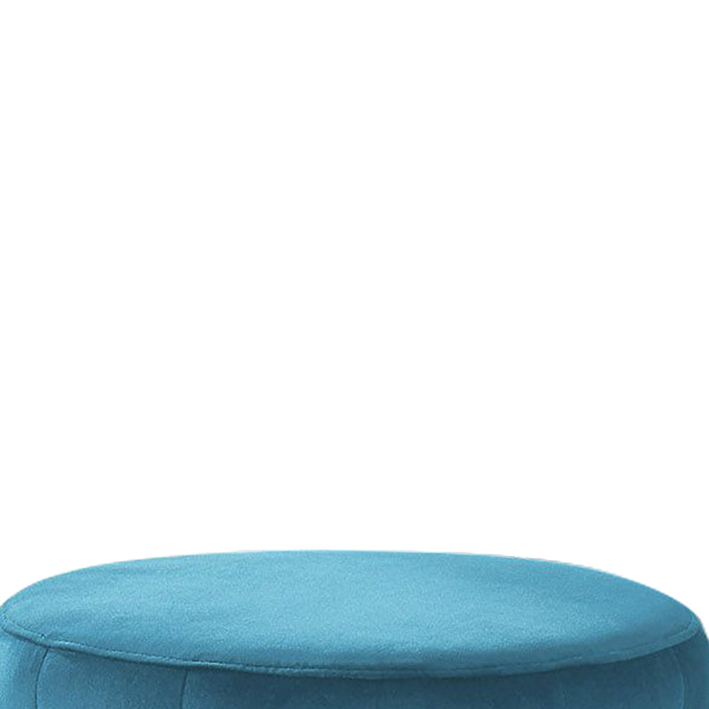 Luxxory I Blue Swivel Ottoman/Stool