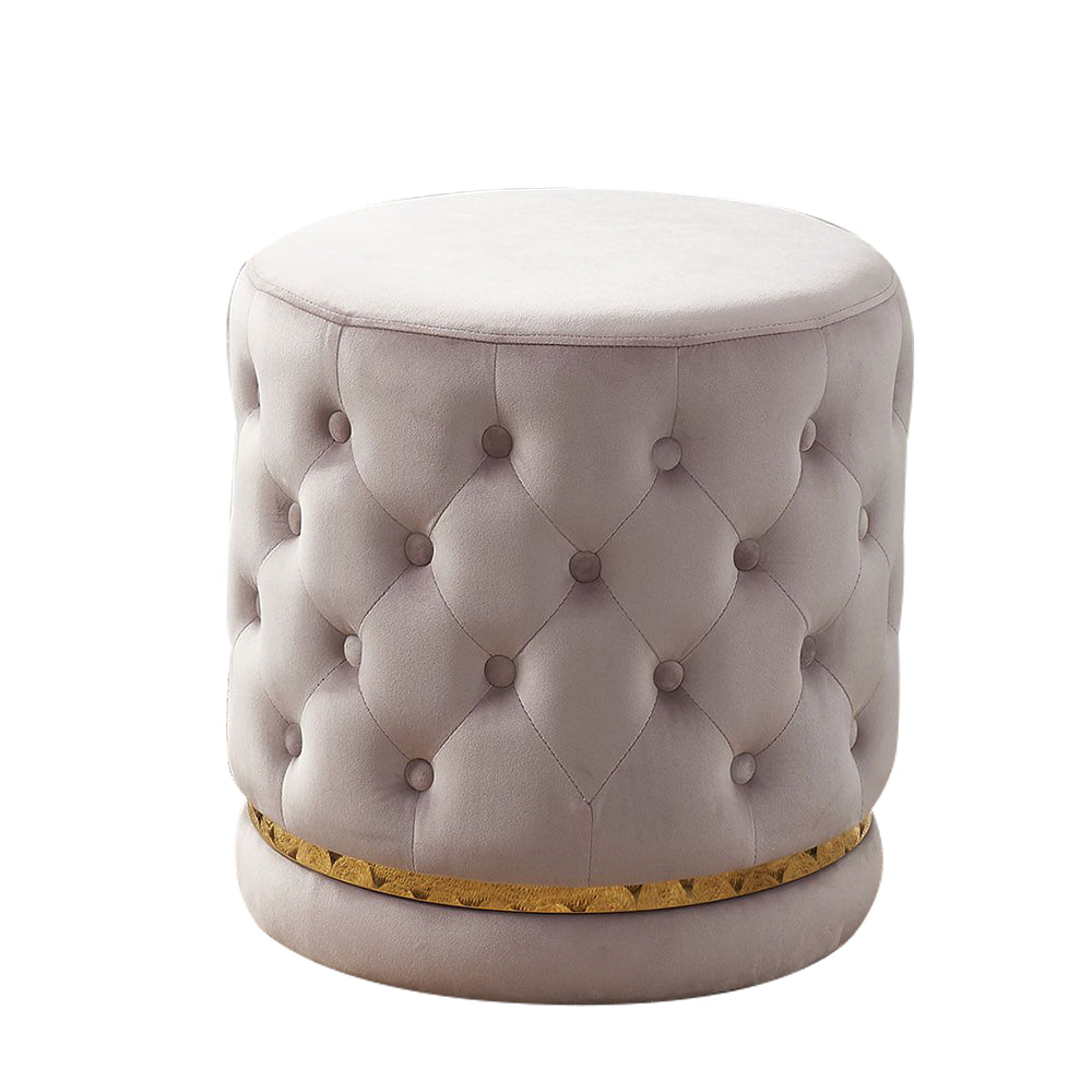 Luxxory III PinkSwivel Ottoman/Stool