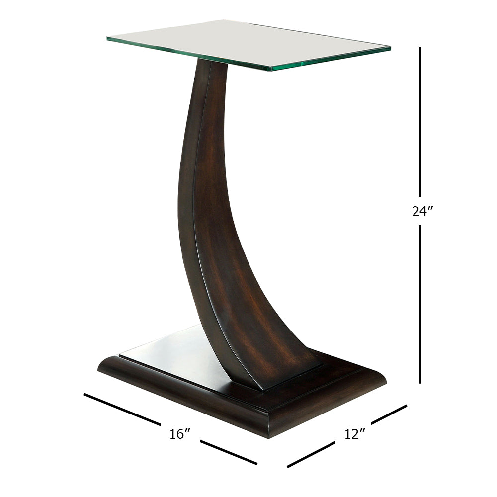 VALON Side Table Dark Walnut