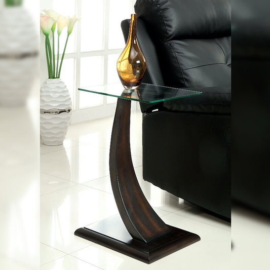 VALON Side Table Dark Walnut