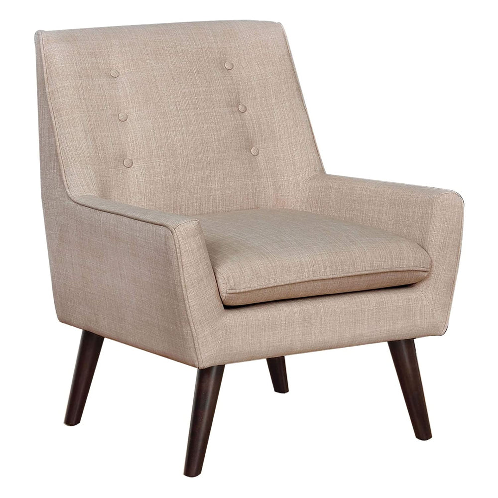 Ellery Accent Chair in Beige Finish