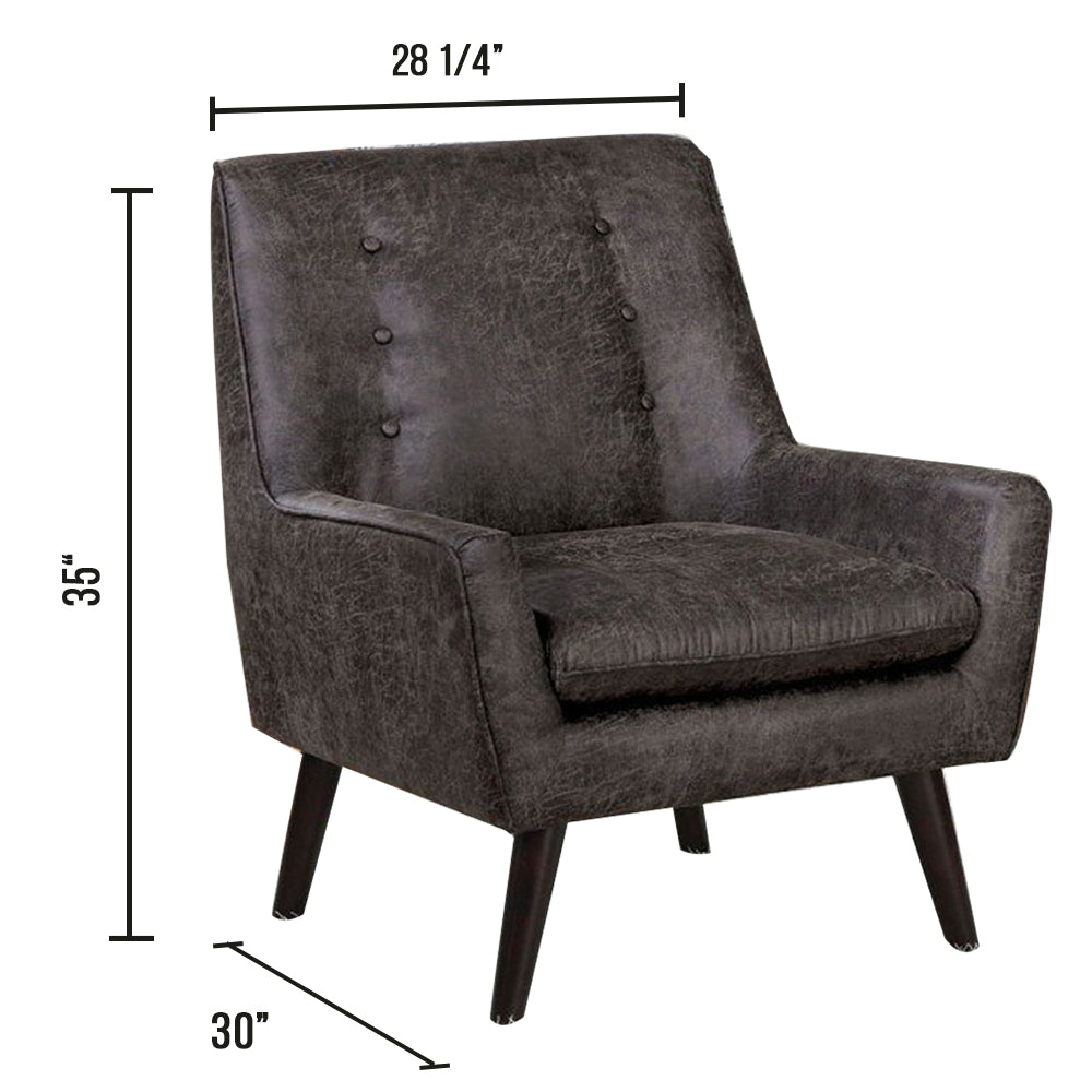 Ellery Accent Chair Gray