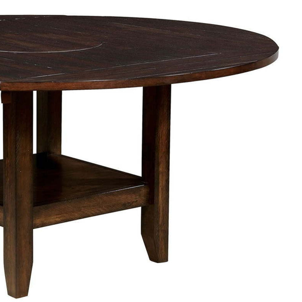 Mae Round Table Brown Cherry