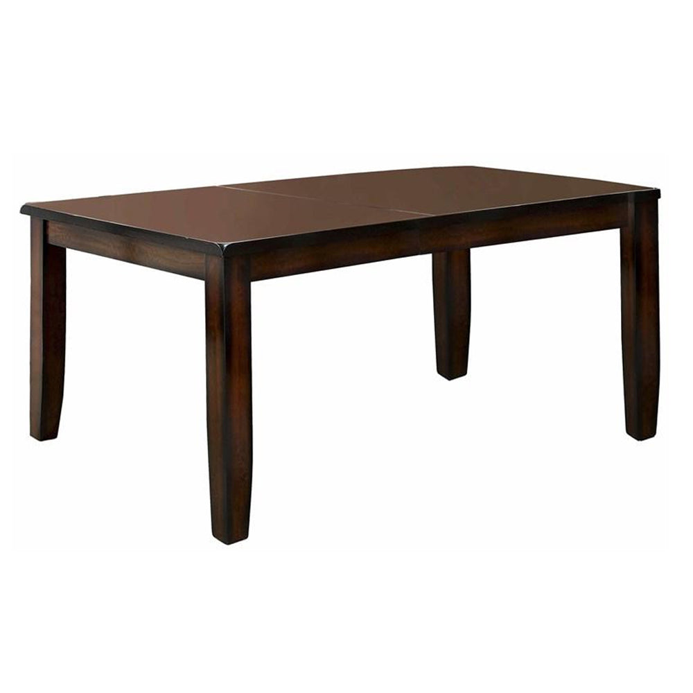 DICKINSON I Dining Table w/ 18" Leaf in Dark Cherry Finish