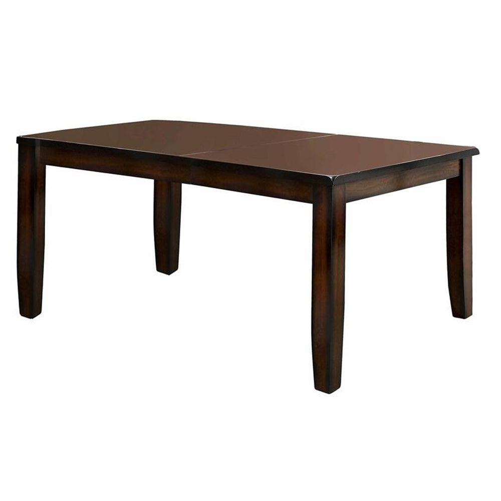 DICKINSON I Dining Table w/ 18" Leaf in Dark Cherry Finish