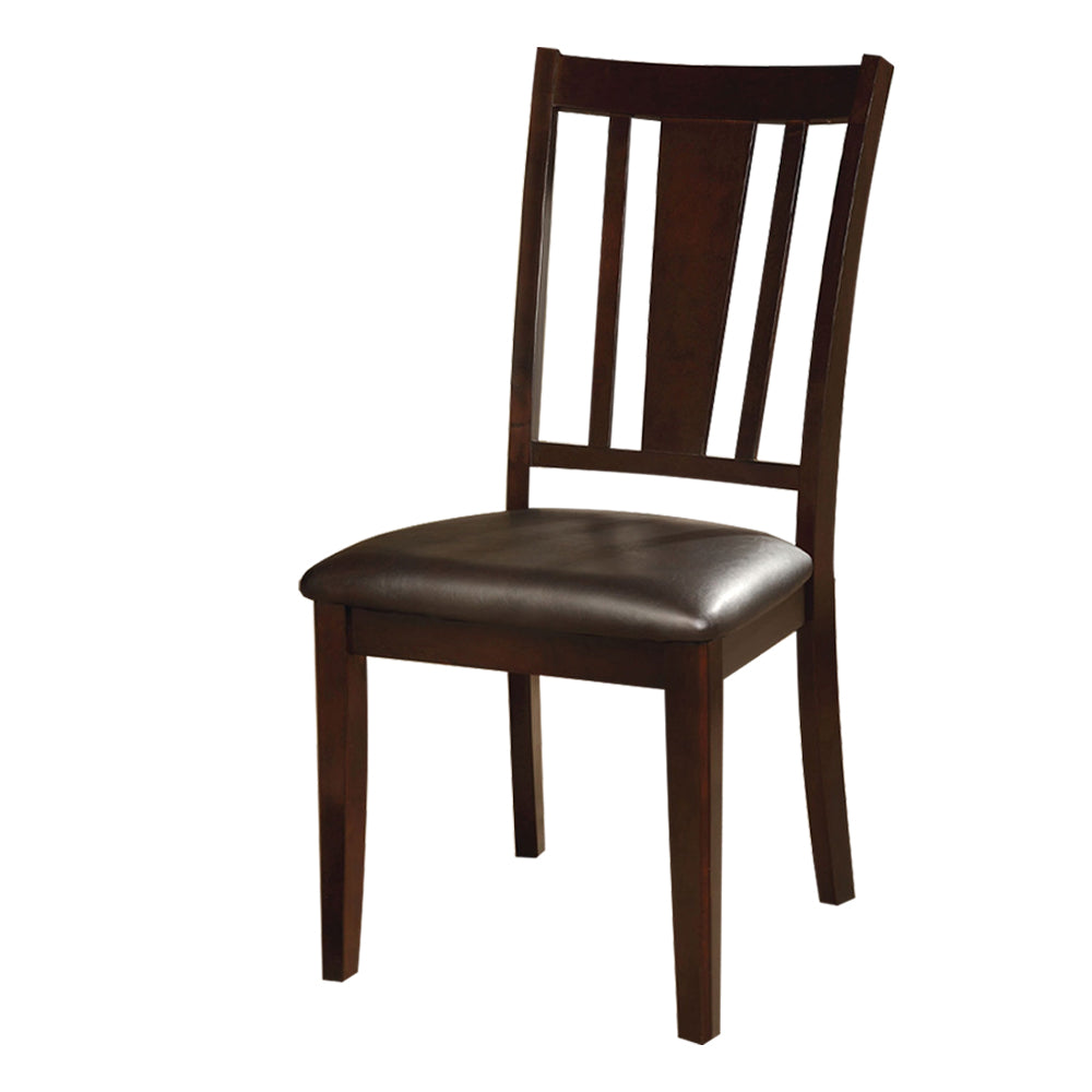 Bridgette I Side Chair (2/CTN) in Espresso finish