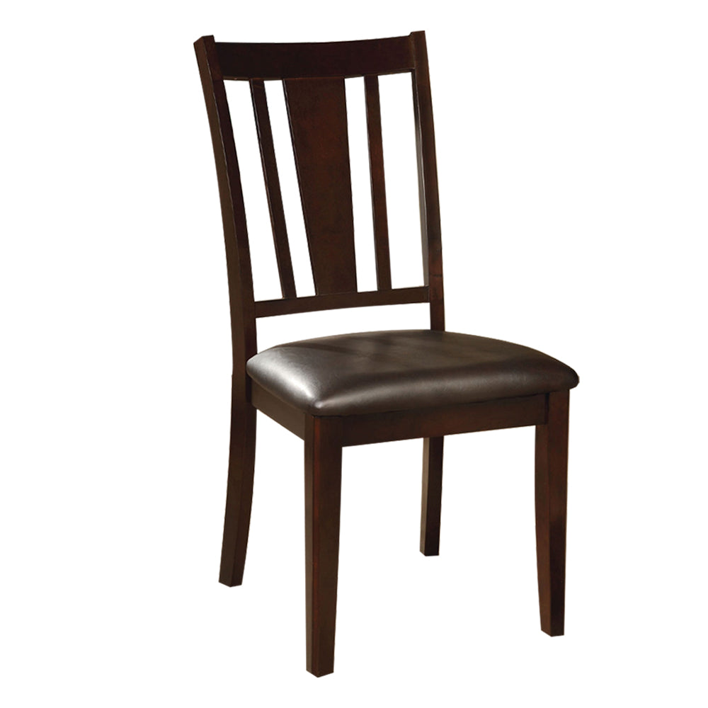 Bridgette I Side Chair (2/CTN) in Espresso finish