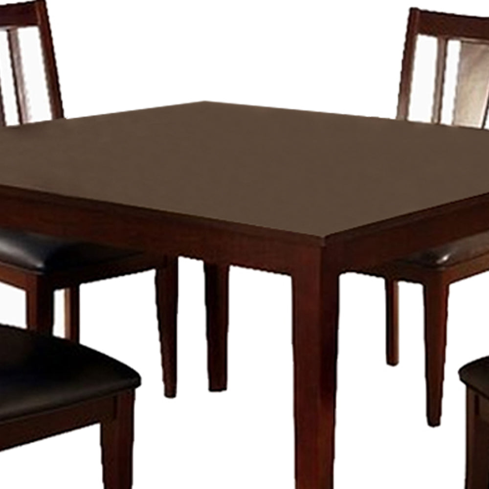 Bridgette I 5 Pc. Dining Table Set in Espresso Finish