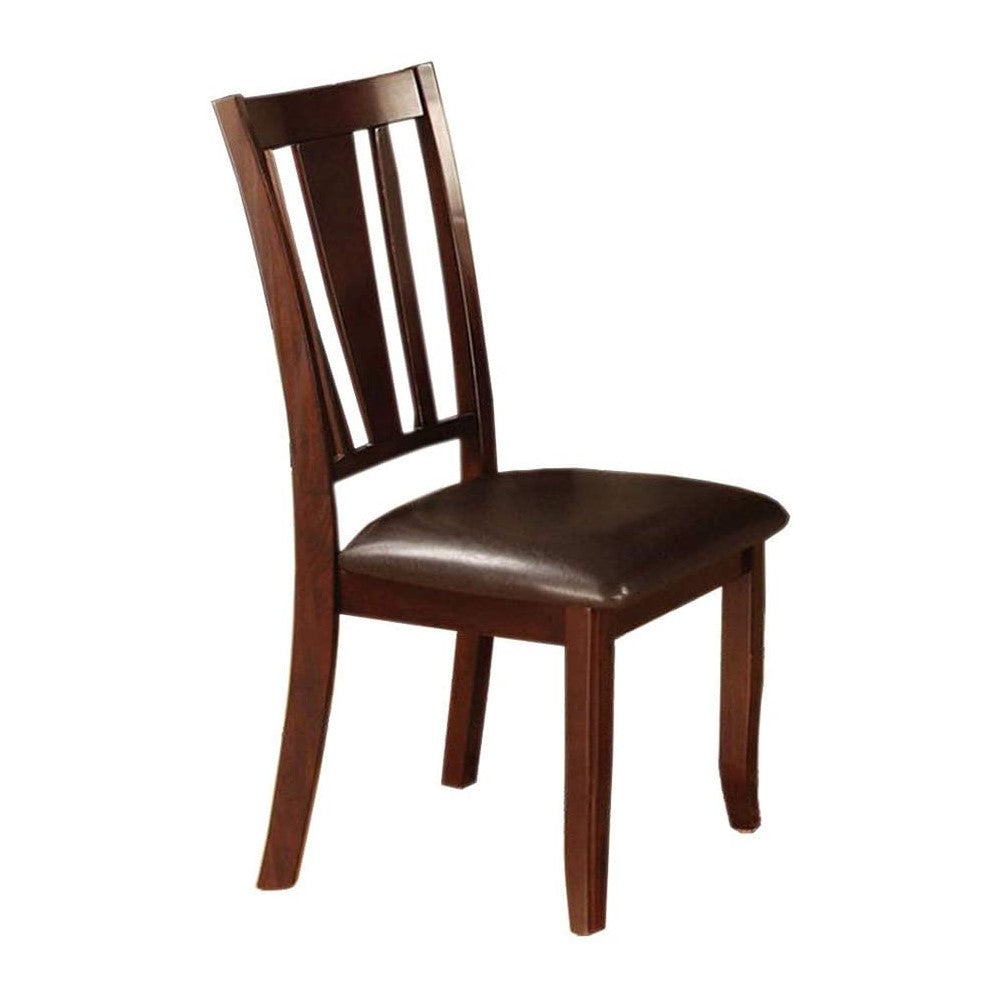 Edgewood I Side Chair (2/CTN) in Espresso finish