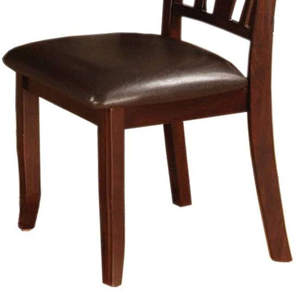 Edgewood I Side Chair (2/CTN) in Espresso finish